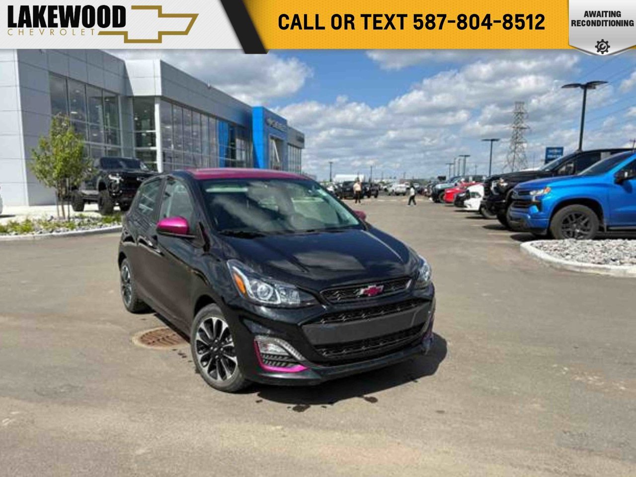 2022 Chevrolet Spark 4dr HB CVT 1LT Black Sherwood Park - photo #0
