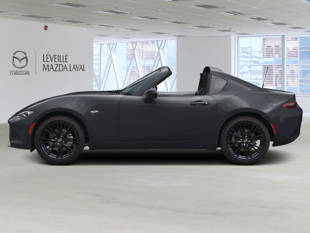 2026 Mazda MX-5 RF GS-P BM Jet Black Mica Laval - photo #2