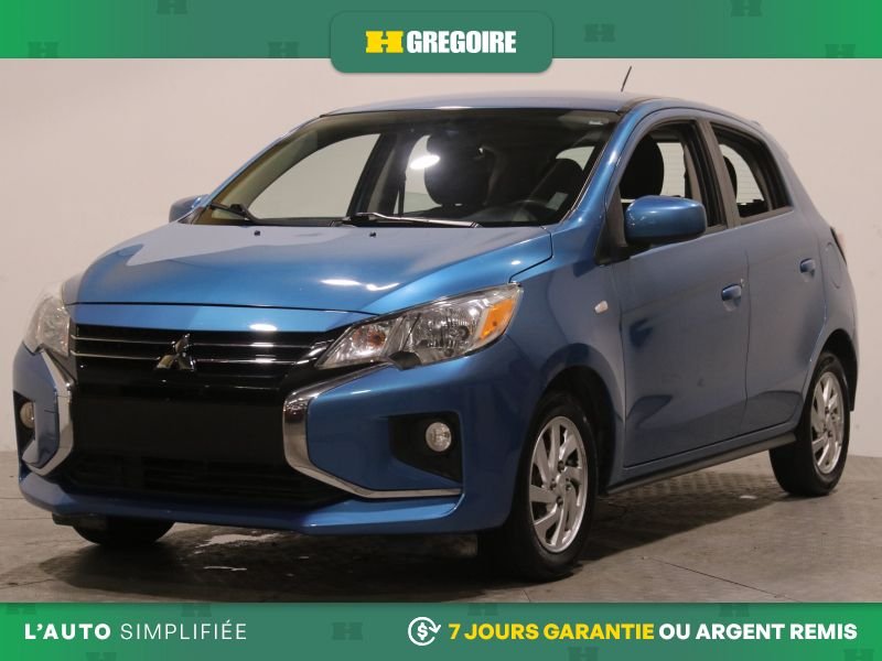 2022 Mitsubishi Mirage Blue Blainville - photo #2