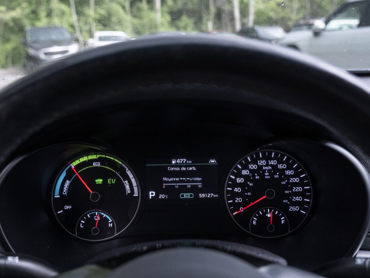 2020 Kia Optima hybride rechargeable Blue Gatineau - photo #9