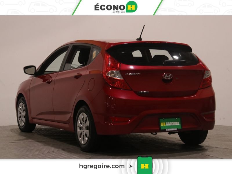 Hyundai Accent 822116 | GL AUTO GR ÉLEC A/C BLUETOOTH 2016 Rouge Laval - photo #5