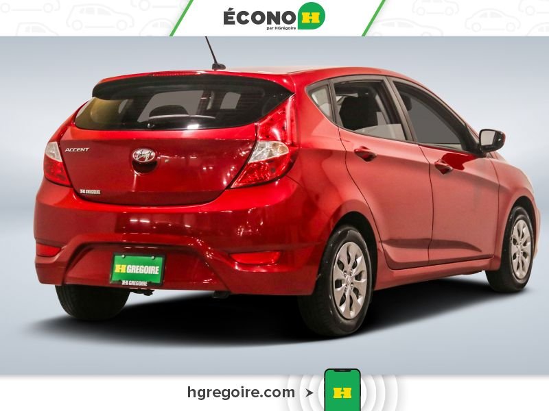 2016 Hyundai Accent Red Blainville - photo #7
