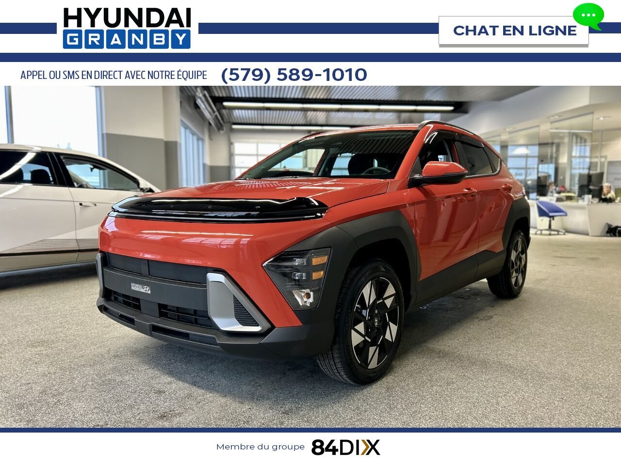 Hyundai Kona 2026 Orange Granby - photo #3