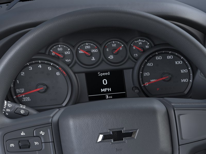 CHEVROLET SILVERADO 1500 Custom cabine double 4RM 147 po 2026 Gris Sherbrooke - photo #17