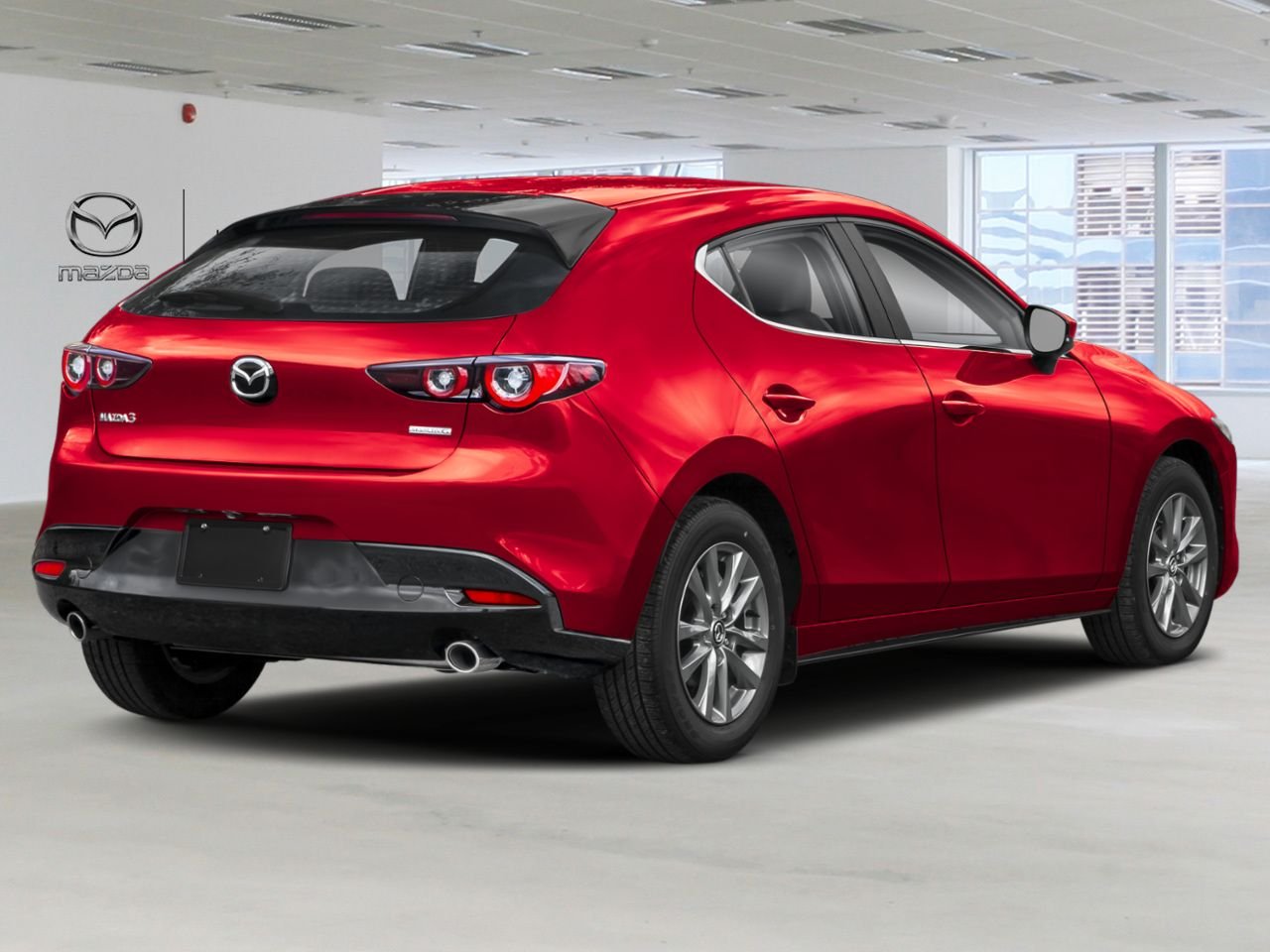 MAZDA Mazda3 Sport NIV JM1BPBLL9T1871564 2026 Rouge vibrant cristal métallisé Chicoutimi - photo #2