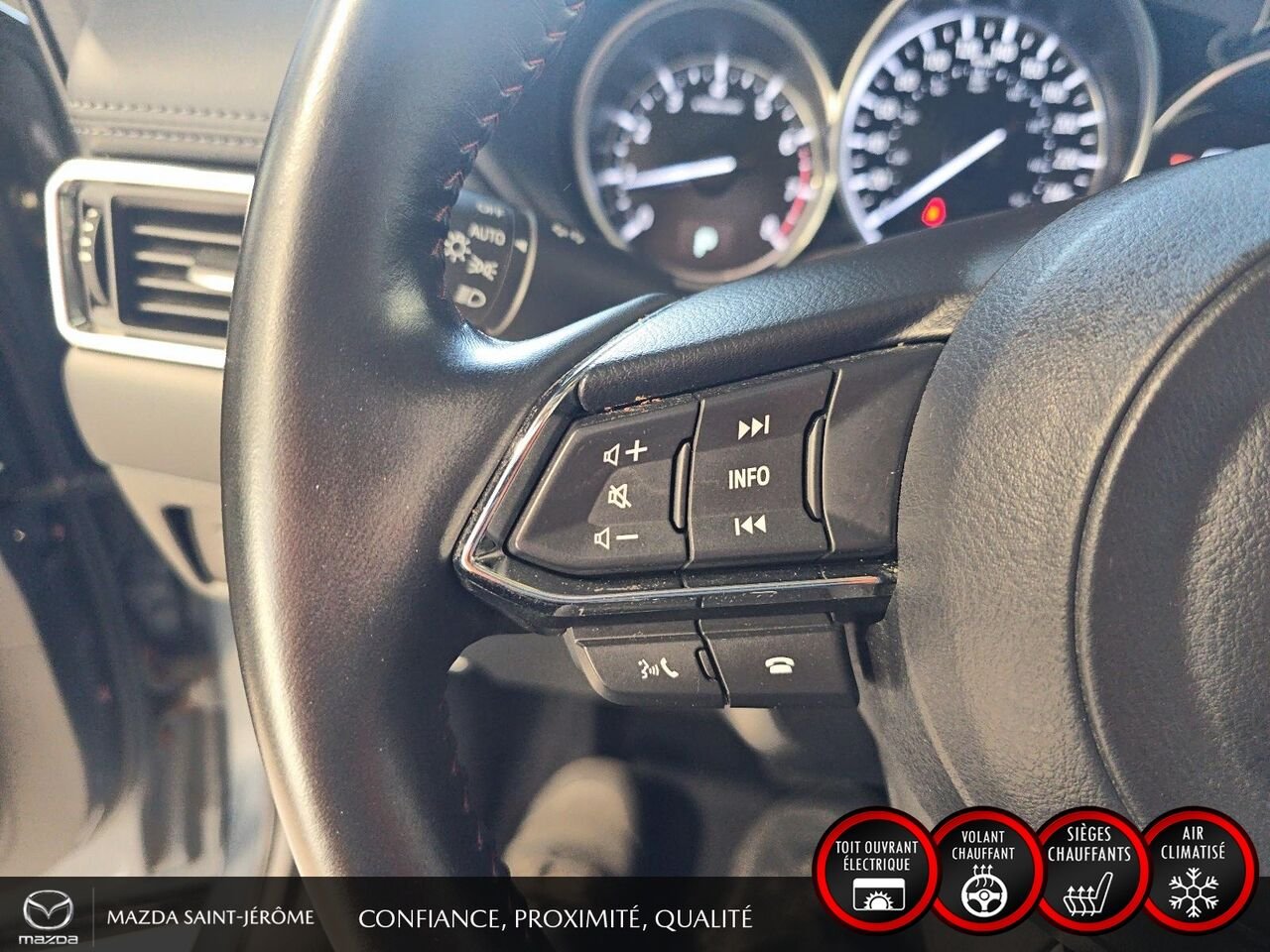 2021 Mazda CX-5 Édition Kuro | CUIR | TOIT OUVRANT | AWD | Grey Saint-Jérôme - photo #14