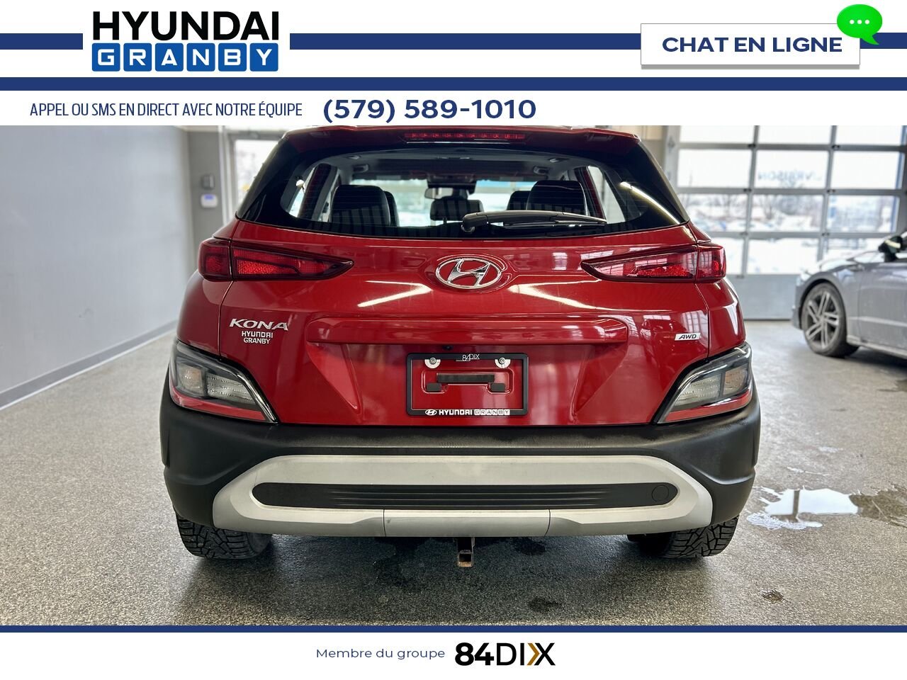 Hyundai Kona 2022 Rouge Granby - photo #5