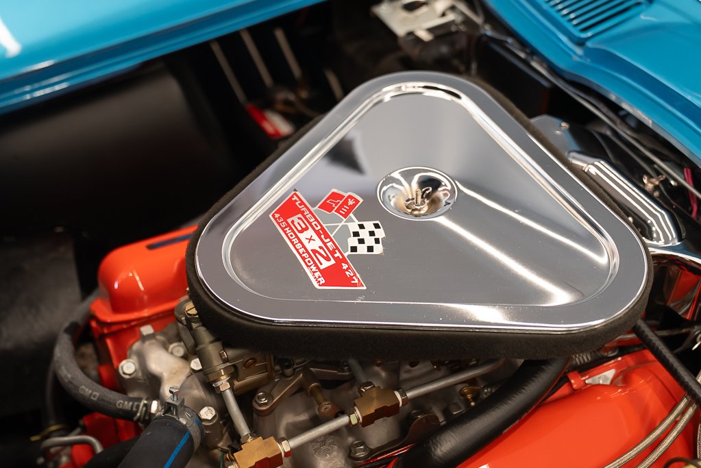 Chevrolet Corvette 1967 Bleu Montréal - photo #28