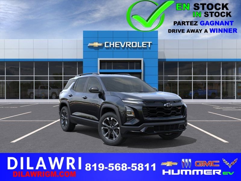 2027 CHEVROLET Equinox RS 4 portes TI Mosaic Black Metallic Ottawa & Gatineau - photo #0