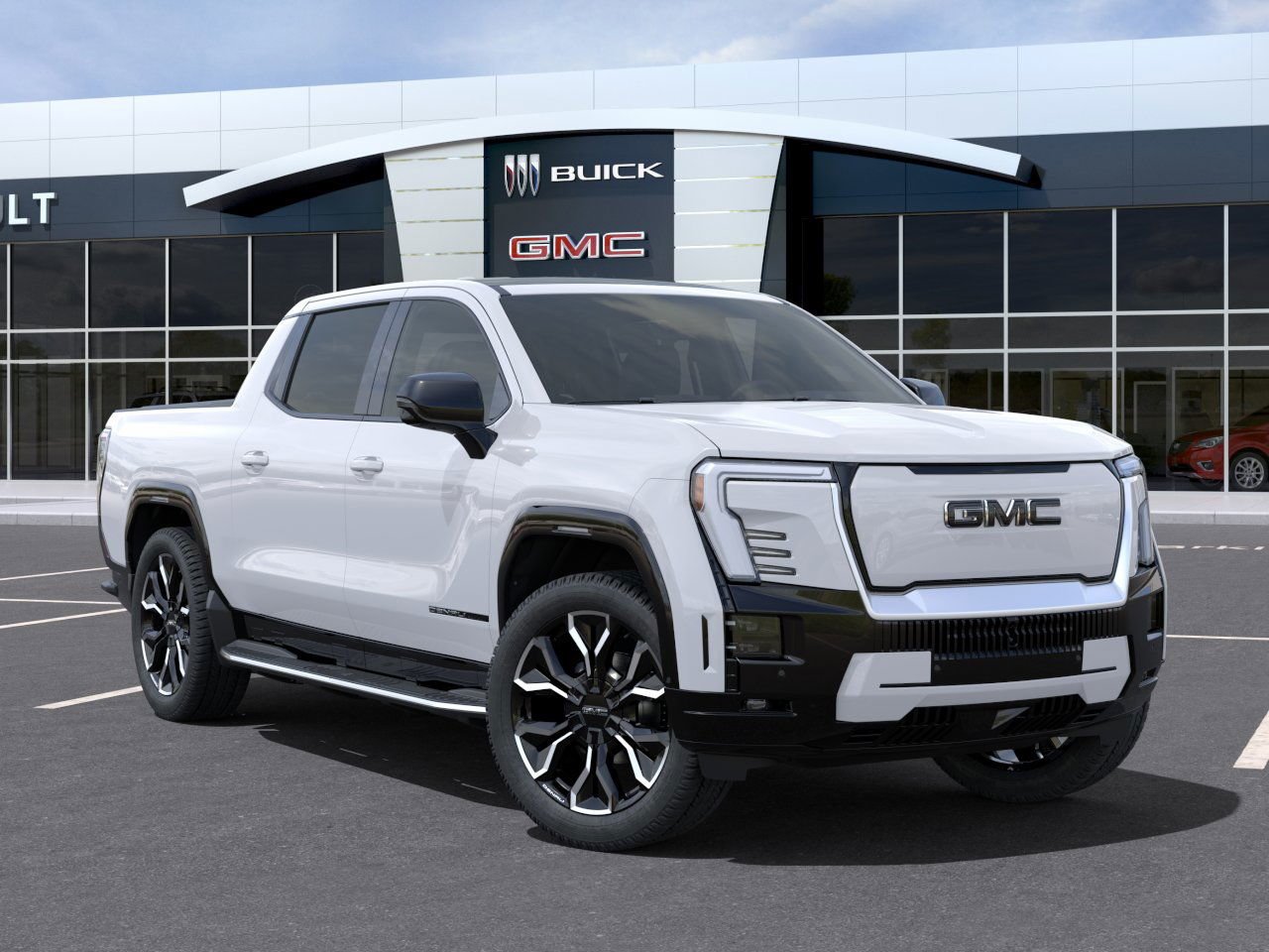GMC Sierra EV Denali à autonomie maximale 2025 Blanc sommet Saint-Eustache - photo #6