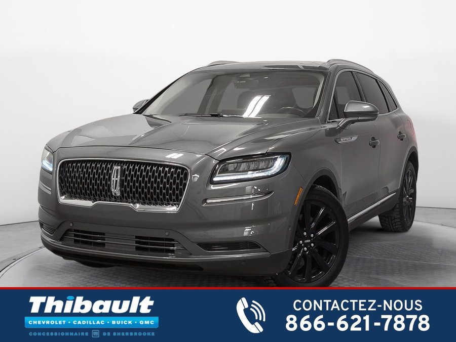 Lincoln NAUTILUS Reserve AWD Toit Ouvrant Bas Kilométrage 2023 Gris