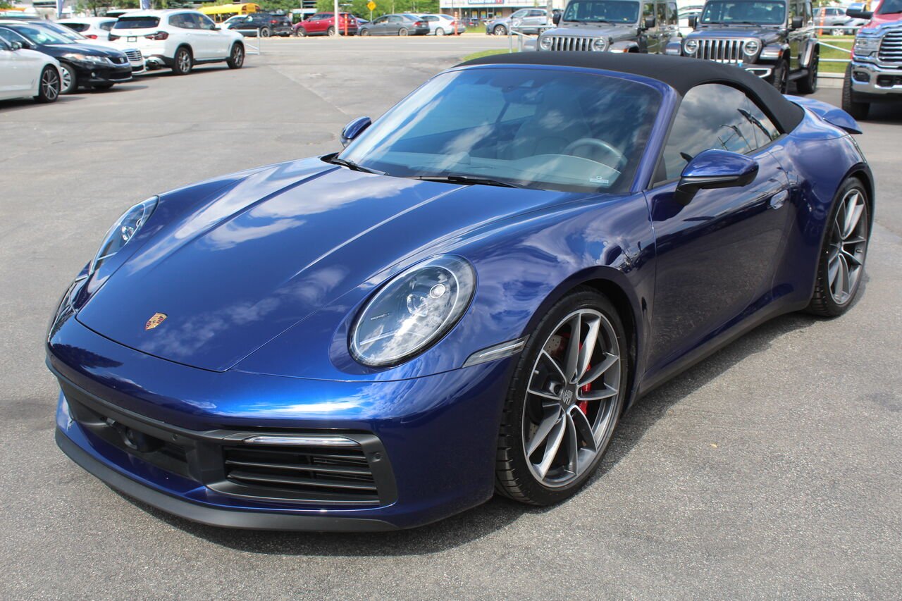 Porsche 911 VIN: WP0CB2A97NS244501 2022 Bleu Sainte-Rose - photo #6