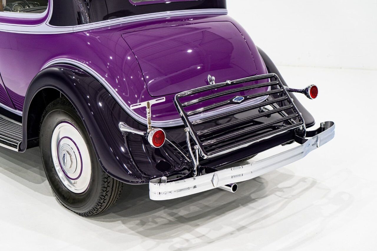 1933 Lincoln KB Victoria Coupe One Of 18 Built, And The Only Known Surviving **PRICE IN USD** Purple Montreal - photo #27