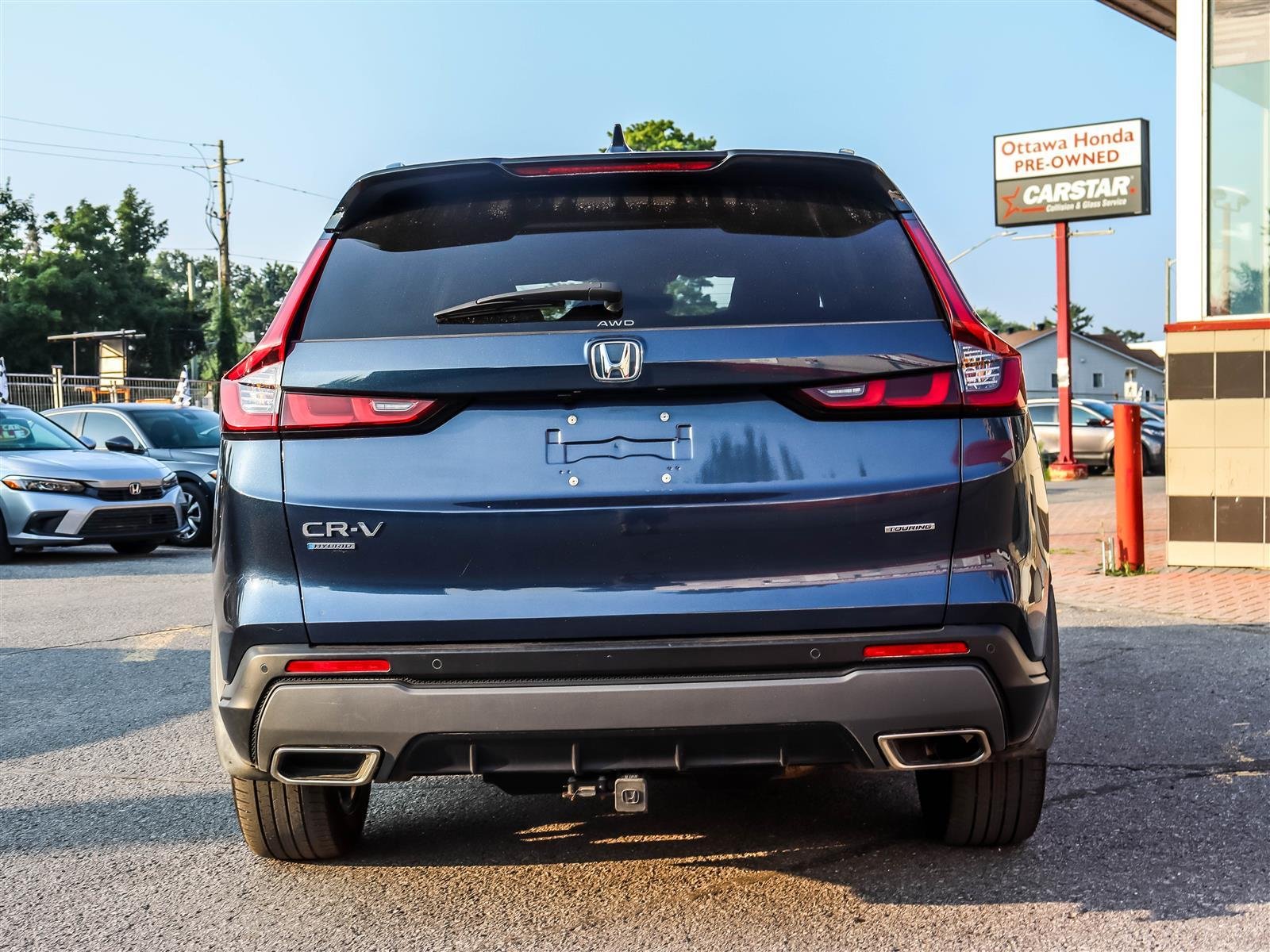 Honda CR-V hybride Touring 2023 Blue Ottawa & Gatineau - photo #3