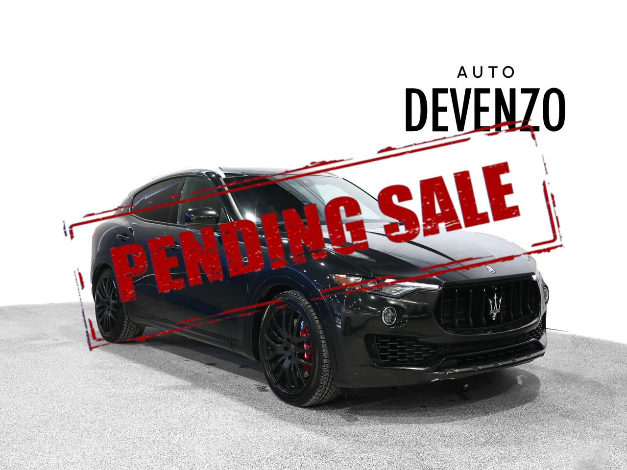 Black 2017 Maserati Levante SUV / Crossover All-Wheel Drive Automatic