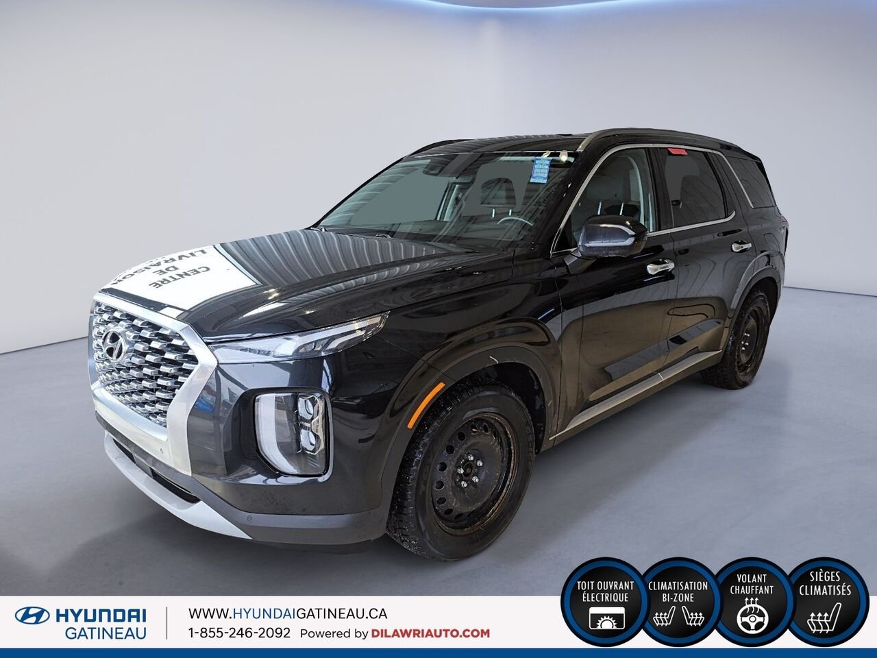 Hyundai Palisade Luxury 7 places TI*** cuir , toit ouvrat , navigation *** 2020 Gris Ottawa & Gatineau - photo #0
