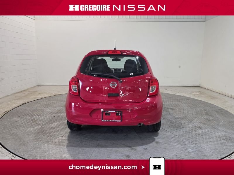Nissan MICRA CP7243 | S * Automatique * Cuise * 2015 Rouge Laval - photo #7
