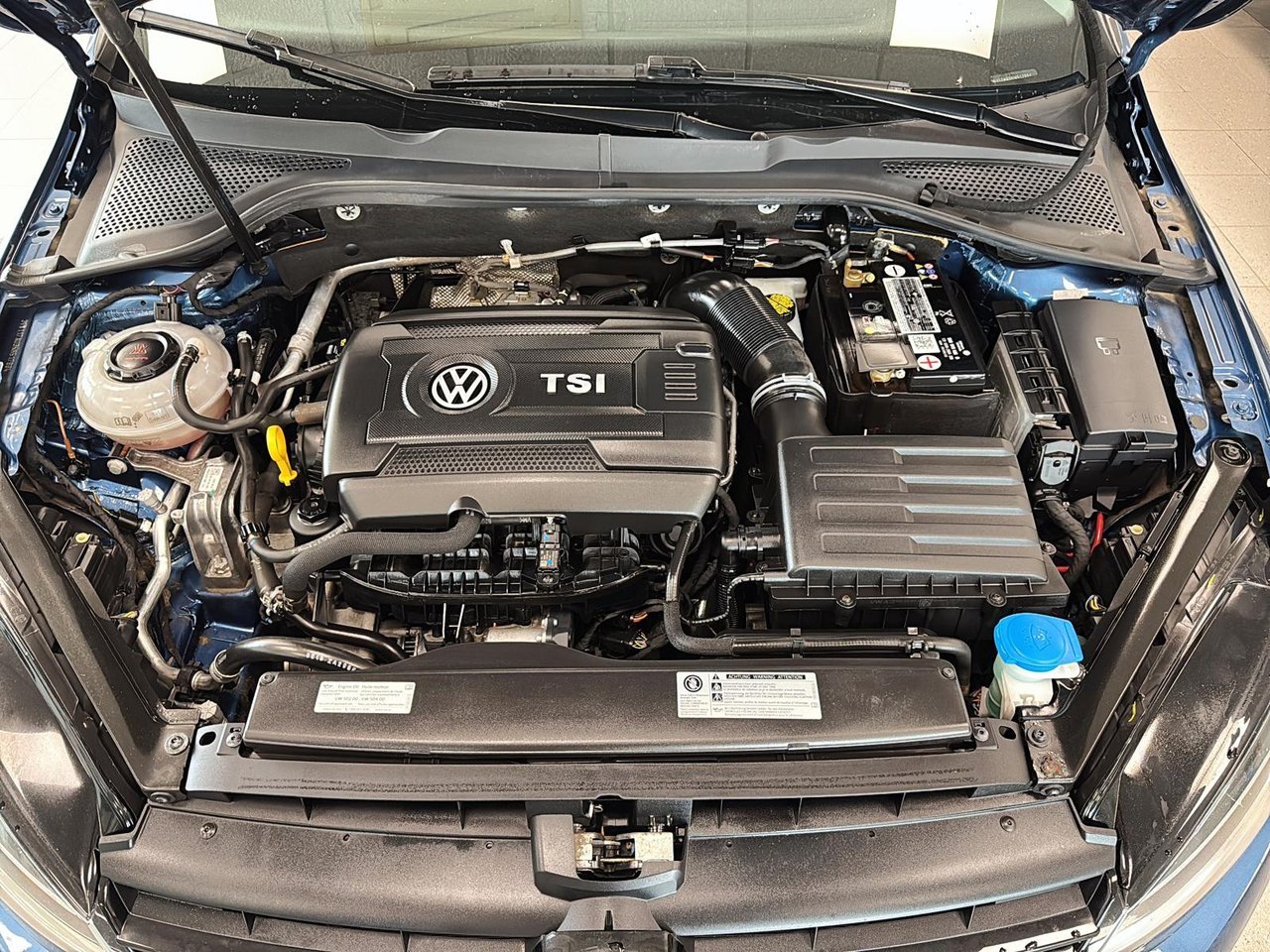 Volkswagen Golf SportWagen NIV 3VW117AU3KM517964 2019 Bleu Chicoutimi - photo #8