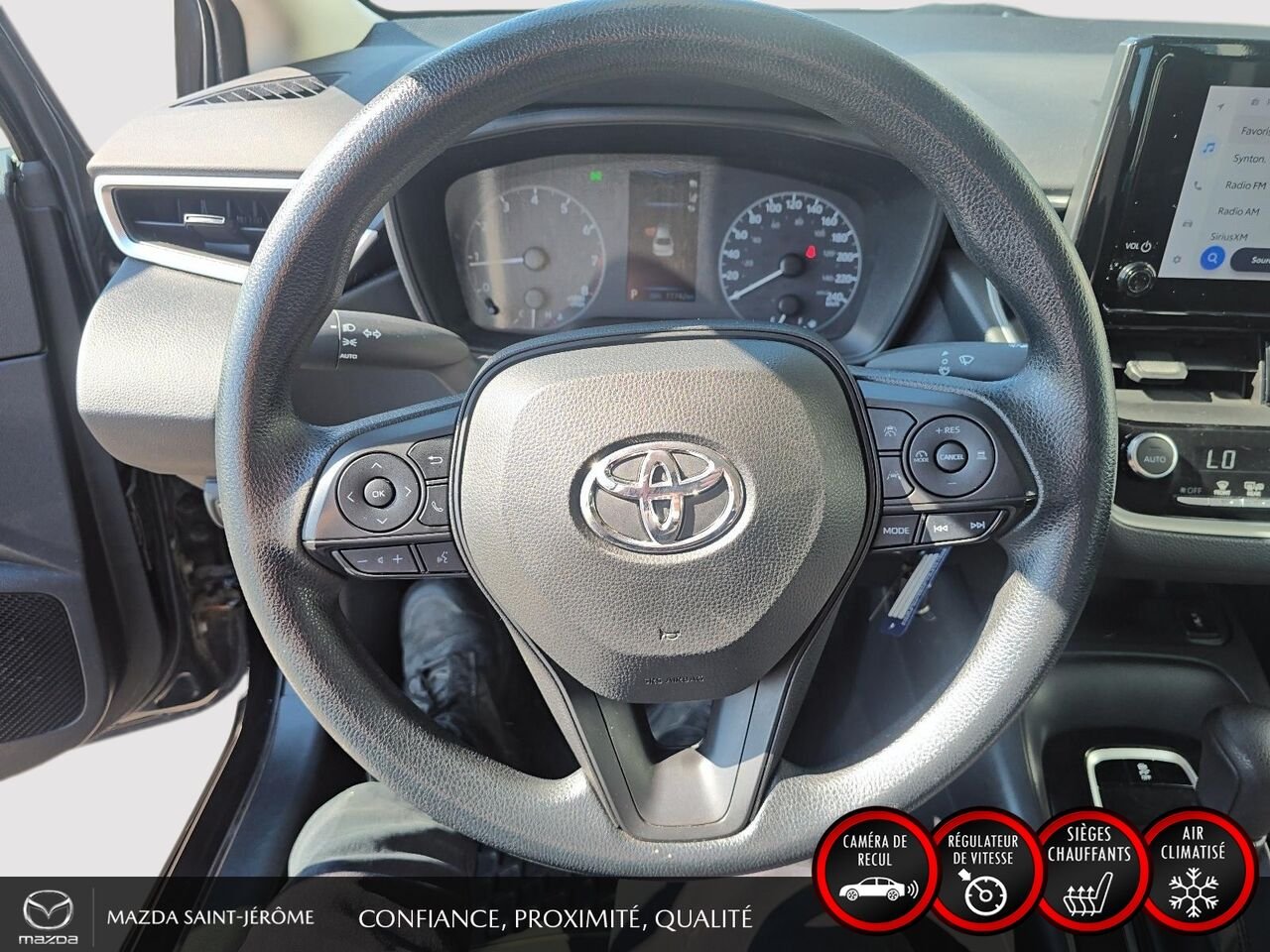 2023 Toyota Corolla LE | RÉGULATEUR ADAPTATIF À RADAR | CAMÉRA DE RECUL | BLUETOOTH | 77 742 KM Black Saint-Jérôme - photo #12