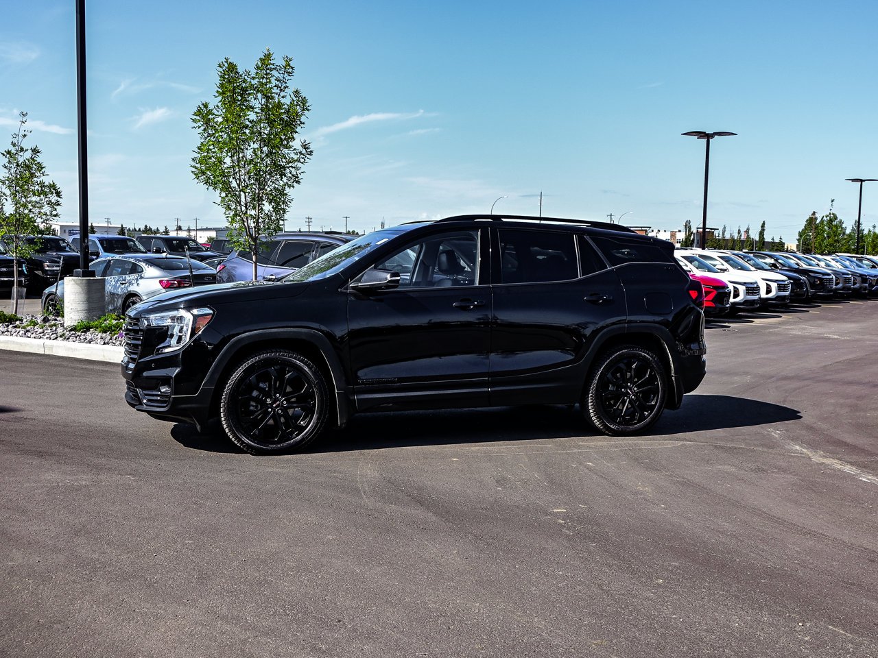 2022 GMC Terrain AWD 4dr SLT Black Sherwood Park - photo #9