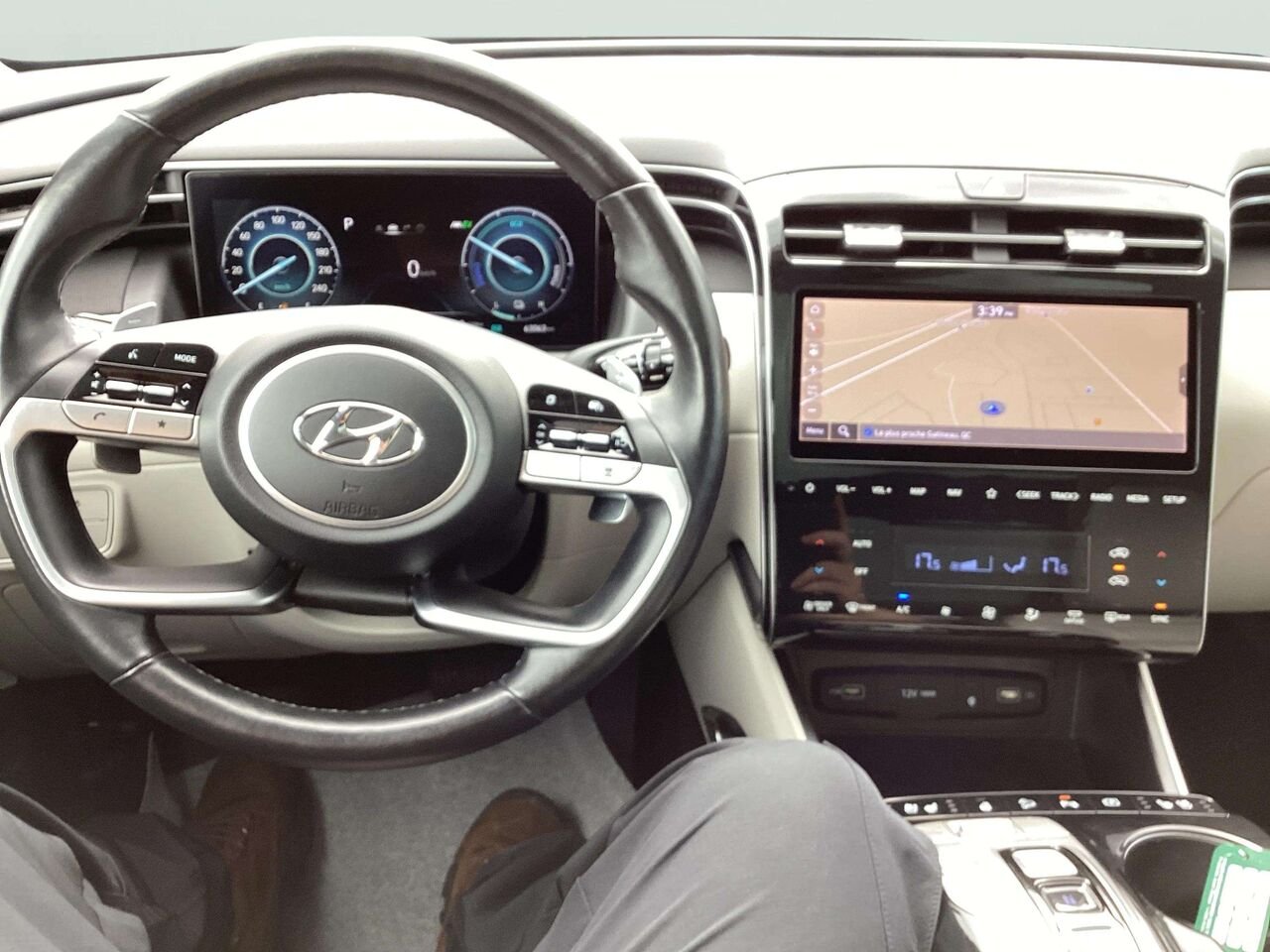 2022 Hyundai Tucson Hybrid White Gatineau - photo #9