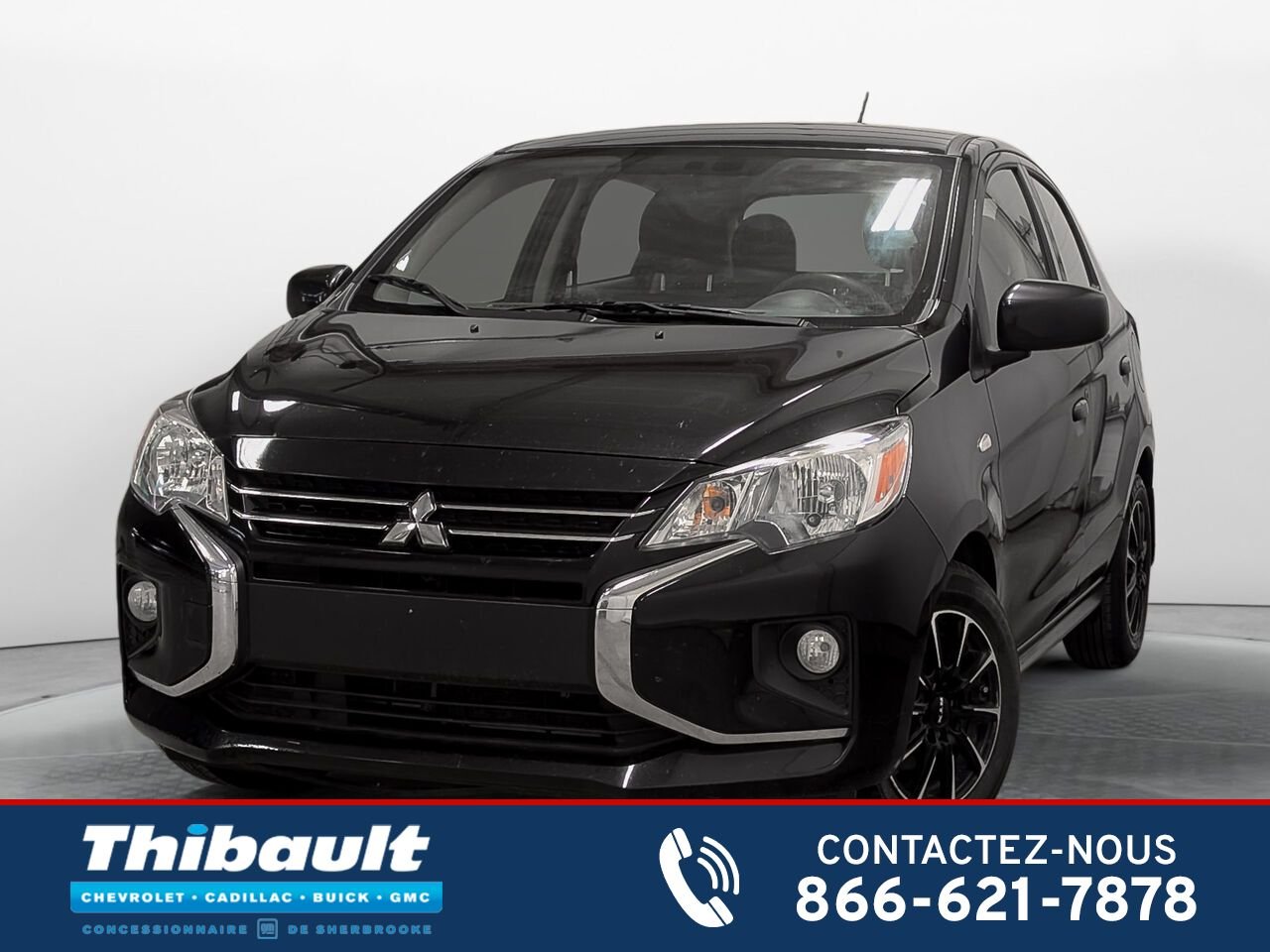 2024 Mitsubishi MIRAGE ES Sièges chauffants A/C Cruise Black Sherbrooke - photo #0