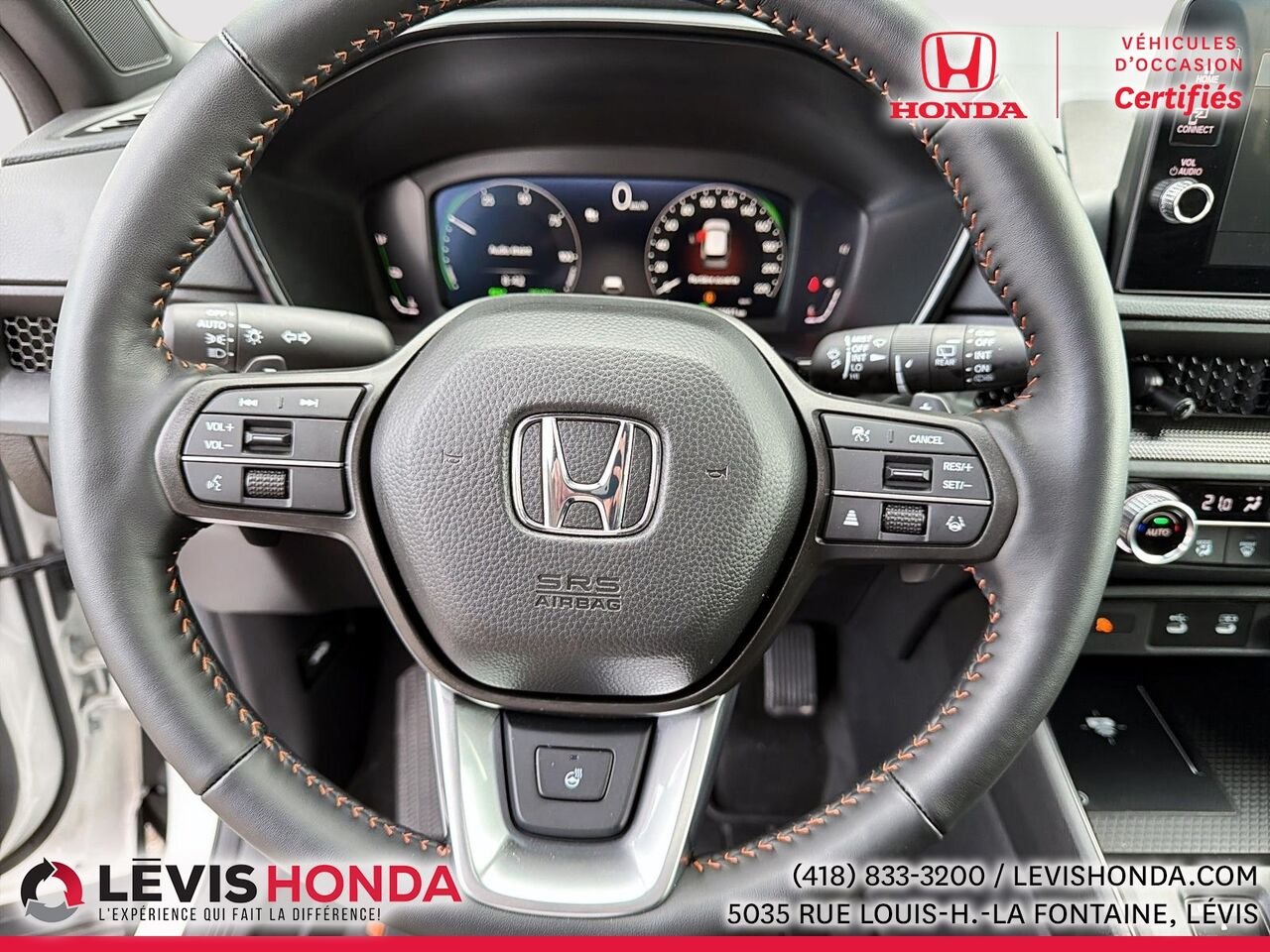 Honda CR-V Trailsport Hybride TrailSport TI 2026 Blanc Lévis - photo #30