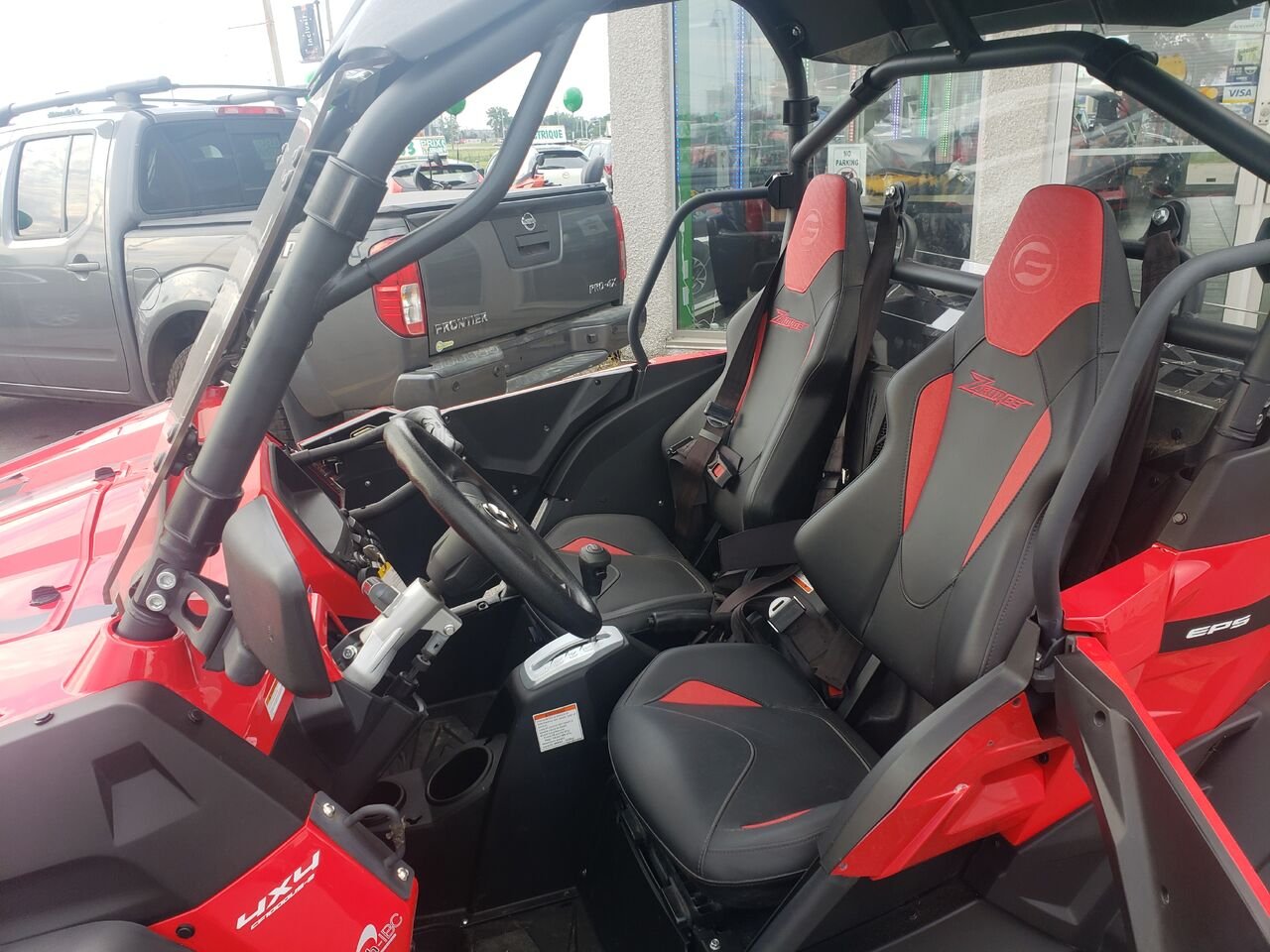 2021 CF MOTO ZFORCE 950 Grey  - photo #10