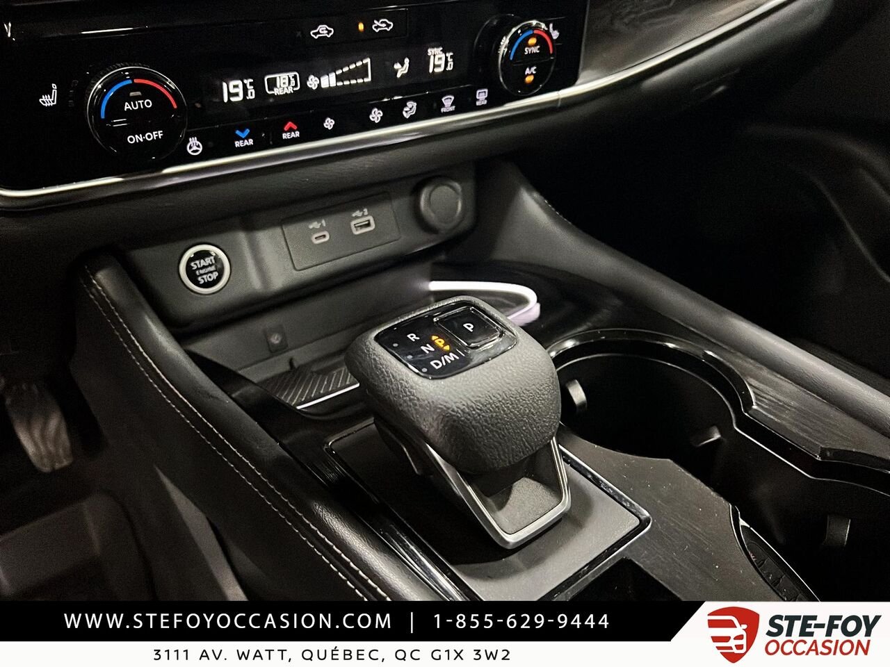 Nissan Rogue Platine 4WD Cuir 2023 Rouge Québec - photo #14