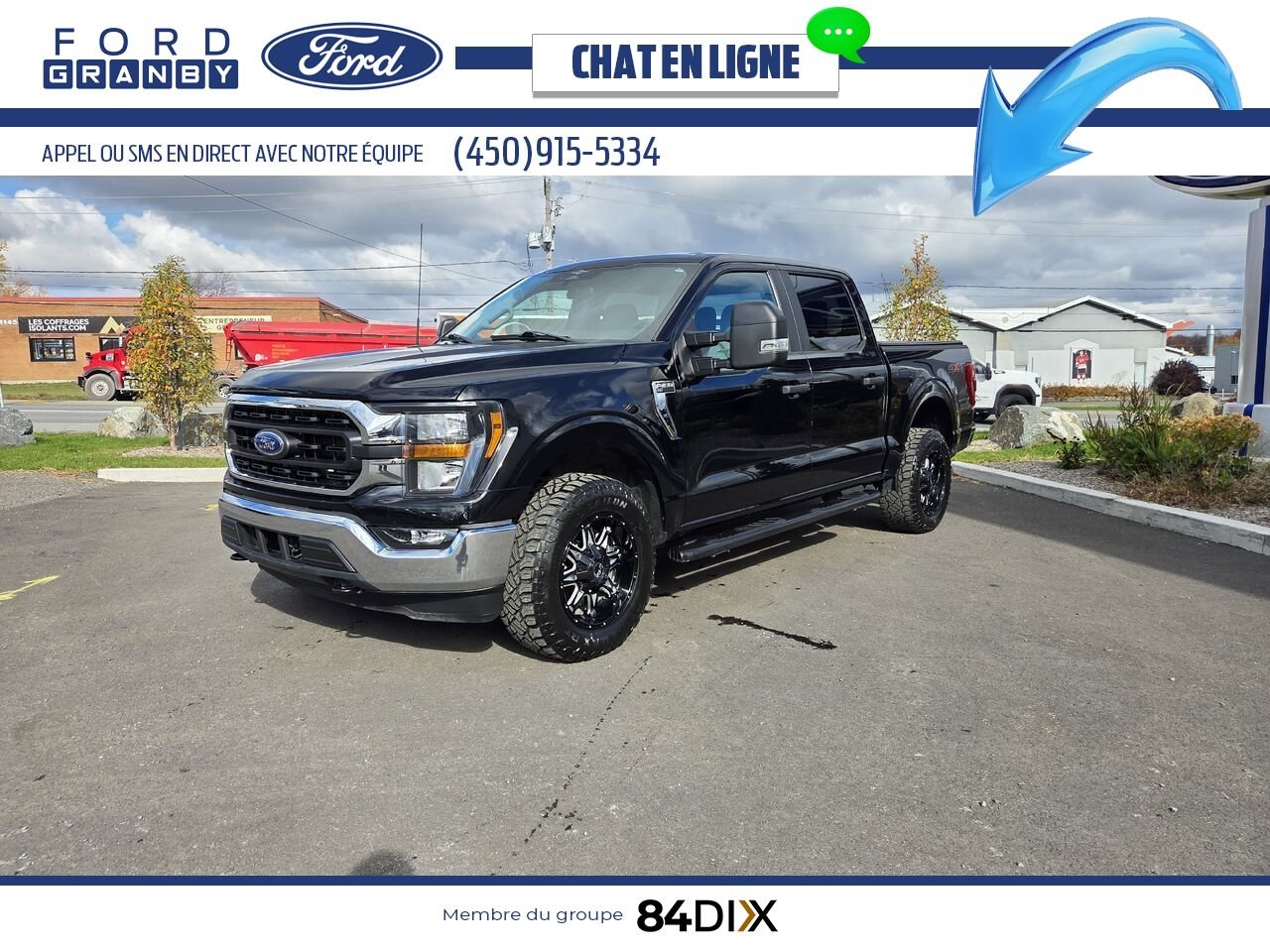 2023 Ford F-150 Black Granby - photo #2