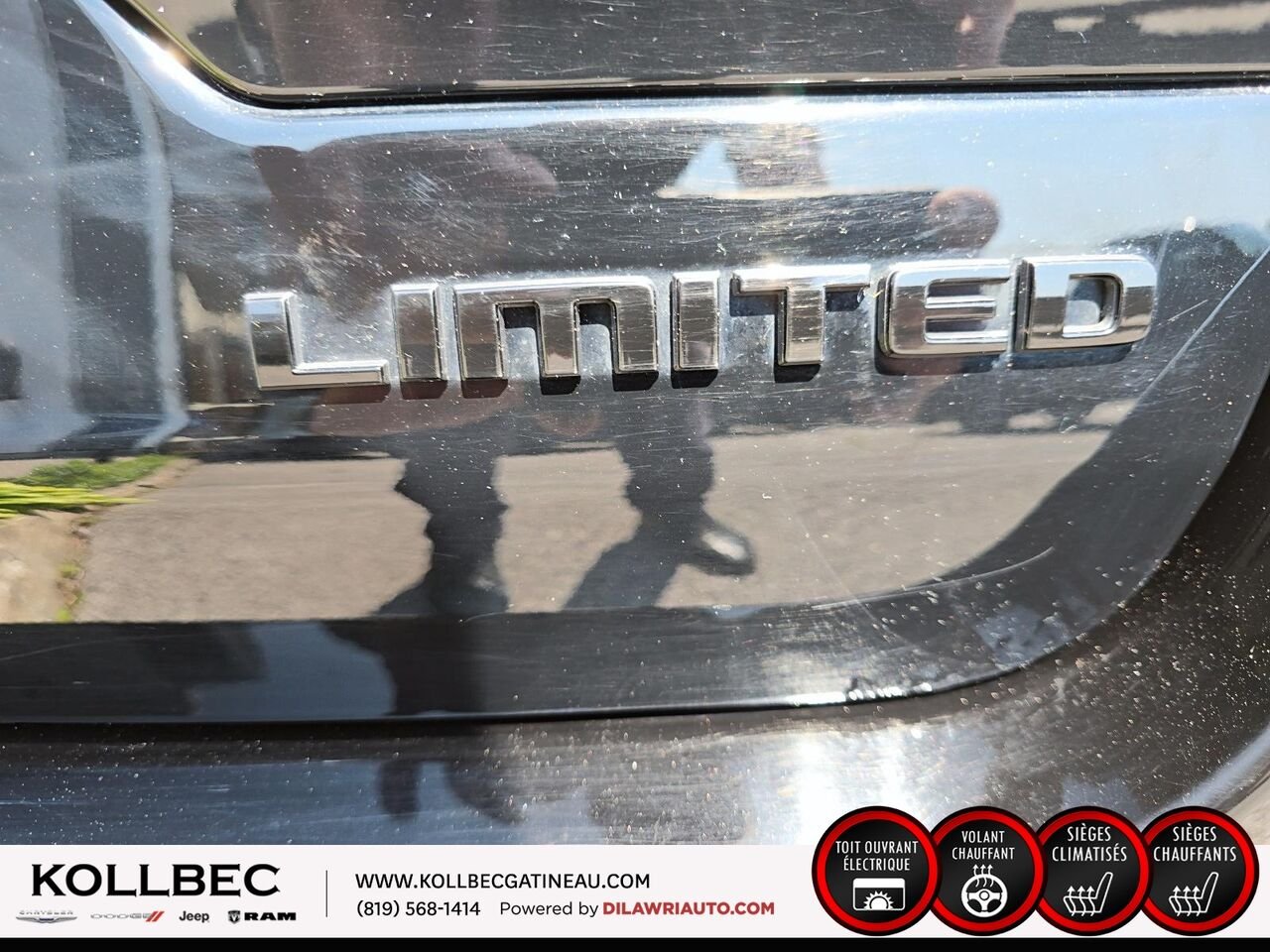 JEEP GRAND CHEROKEE Limited 4x4 2023 Noir Ottawa & Gatineau - photo #15