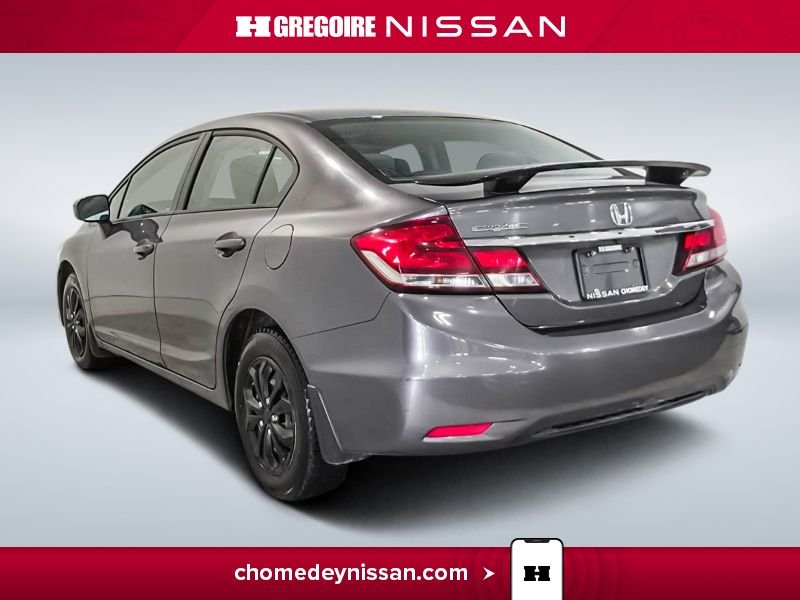 2015 Honda Civic Grey Saint-Eustache - photo #5