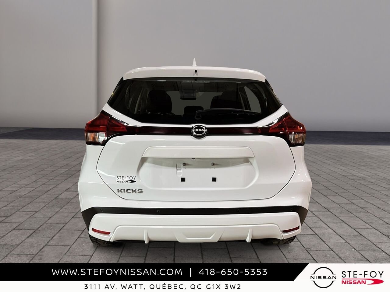 Nissan Kicks S TA 2022 Blanc Ste-Foy - photo #2