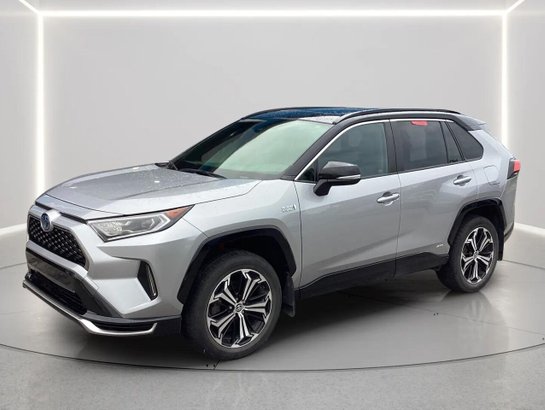 2021 Toyota RAV4 Prime 2021 Silver Sky Metallic with Black Roof