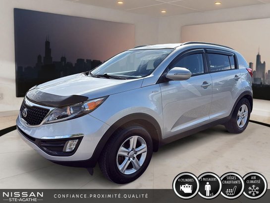 2016 Kia Sportage LX| AWD|BANC CHAUFFANT Silver