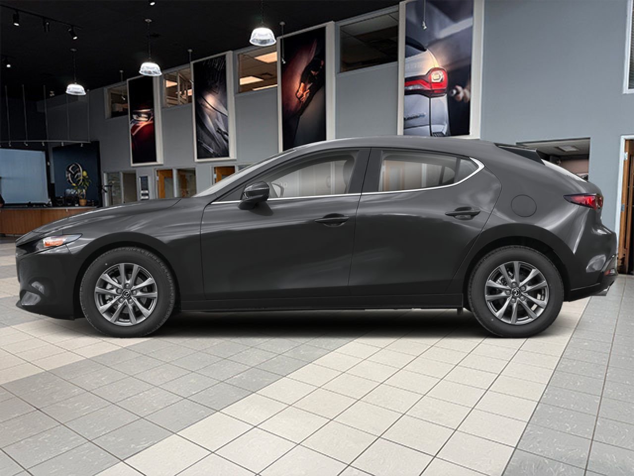 2026 MAZDA Mazda3 Sport Machine Grey Metallic Notre-Dame-des-Prairies - photo #2
