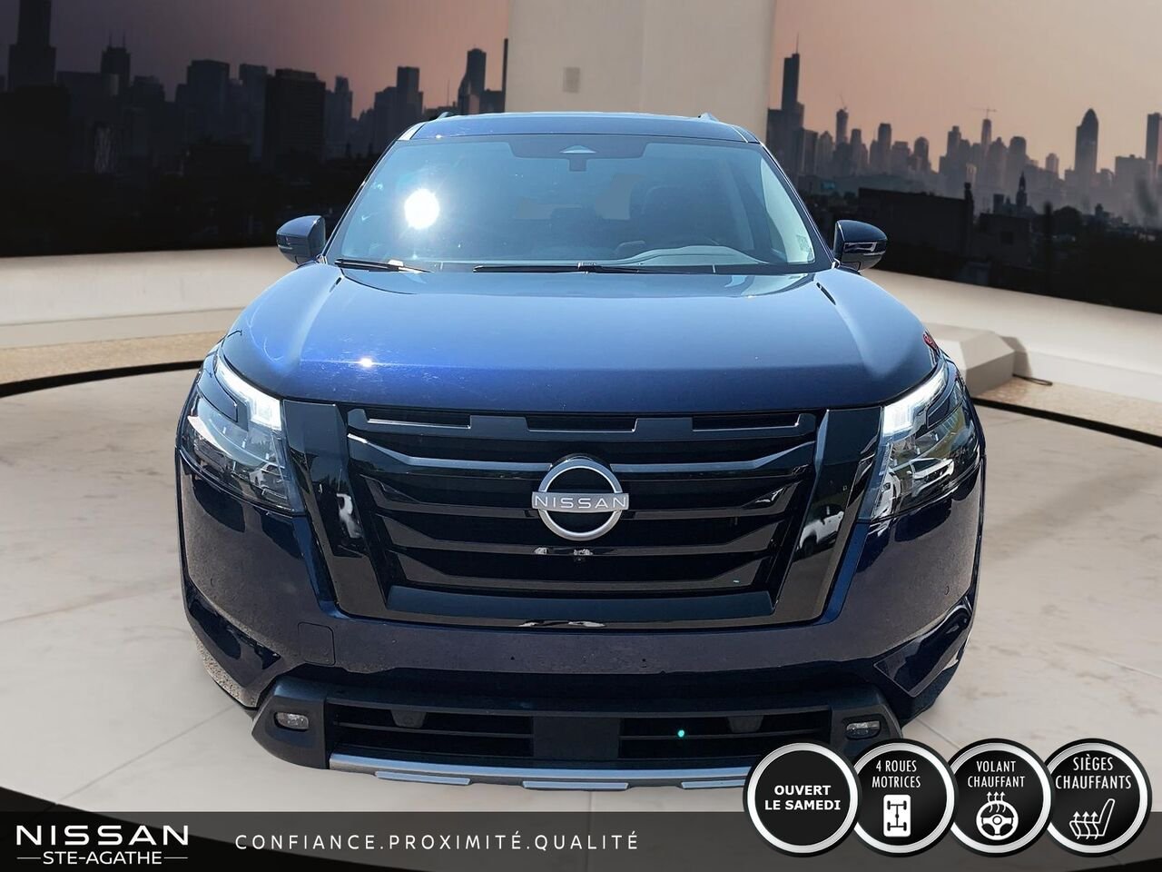 2024 Nissan Pathfinder SV 4RM Blue Saint-Jérôme - photo #1