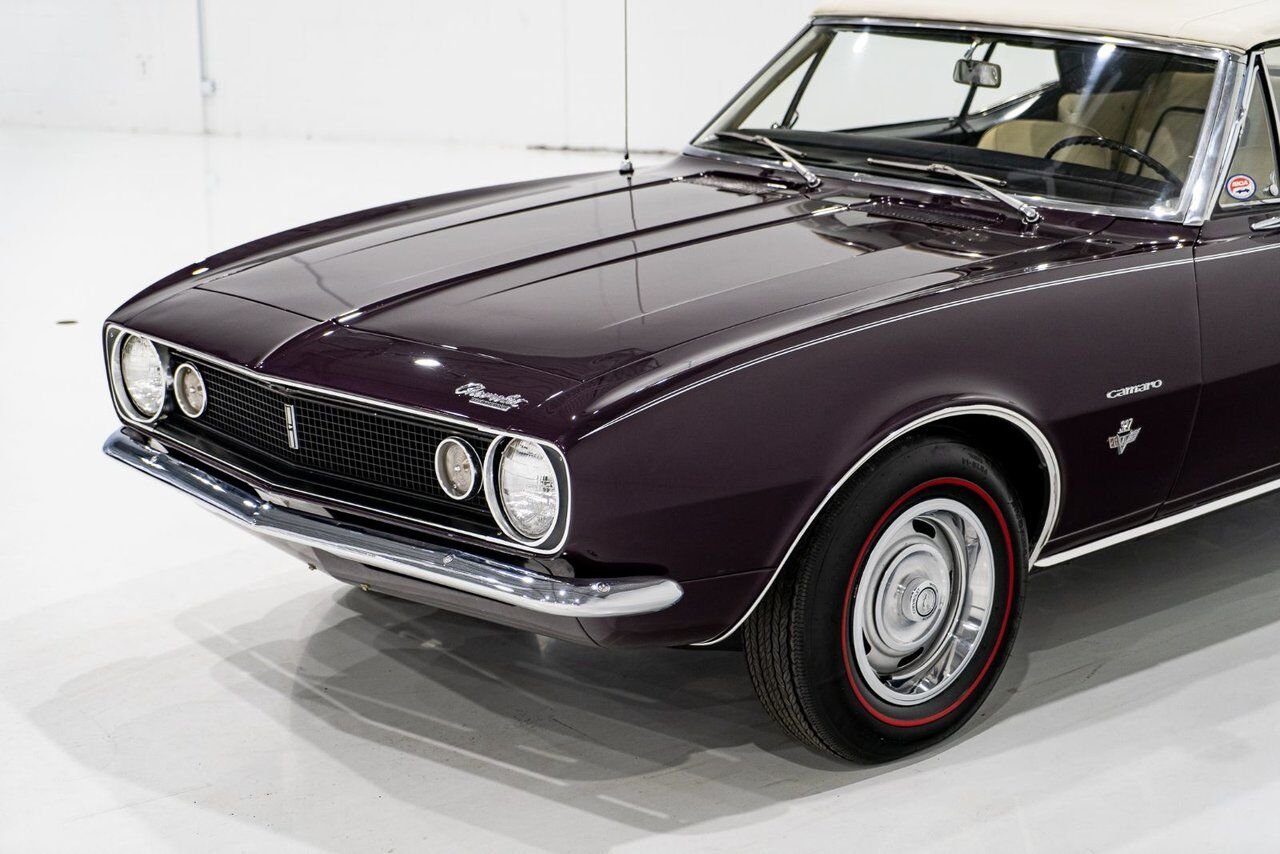 1967 Chevrolet Camaro PRIX EN USD Convertible Beautifully presented from former Restoration Purple Montreal - photo #33
