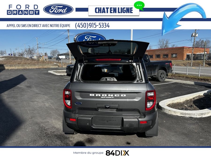 Ford Bronco Sport Outer Banks 4x4 2025 Gris azur métallisé trois couches