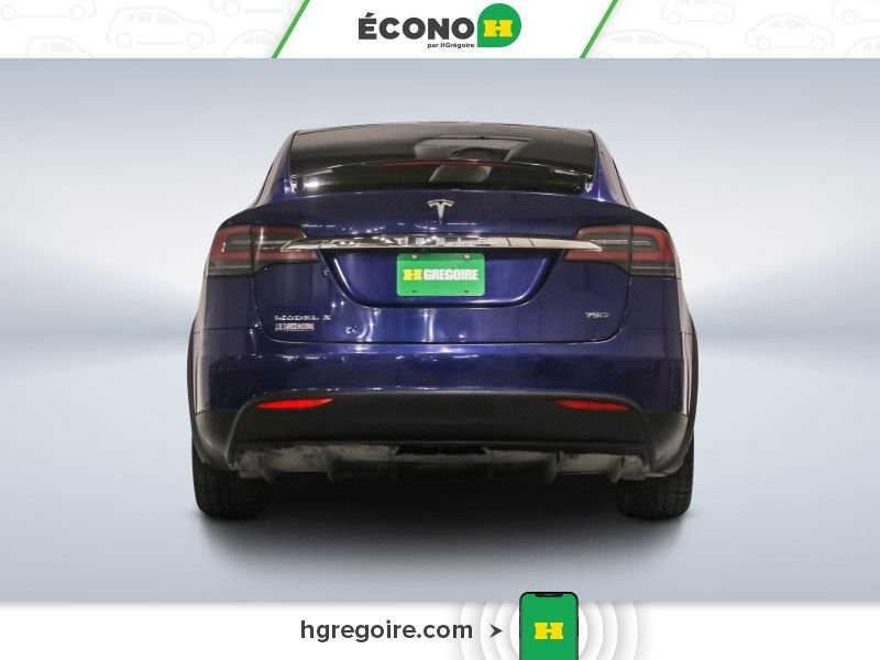 Tesla Model X 2016 Bleu Saint-Eustache - photo #6