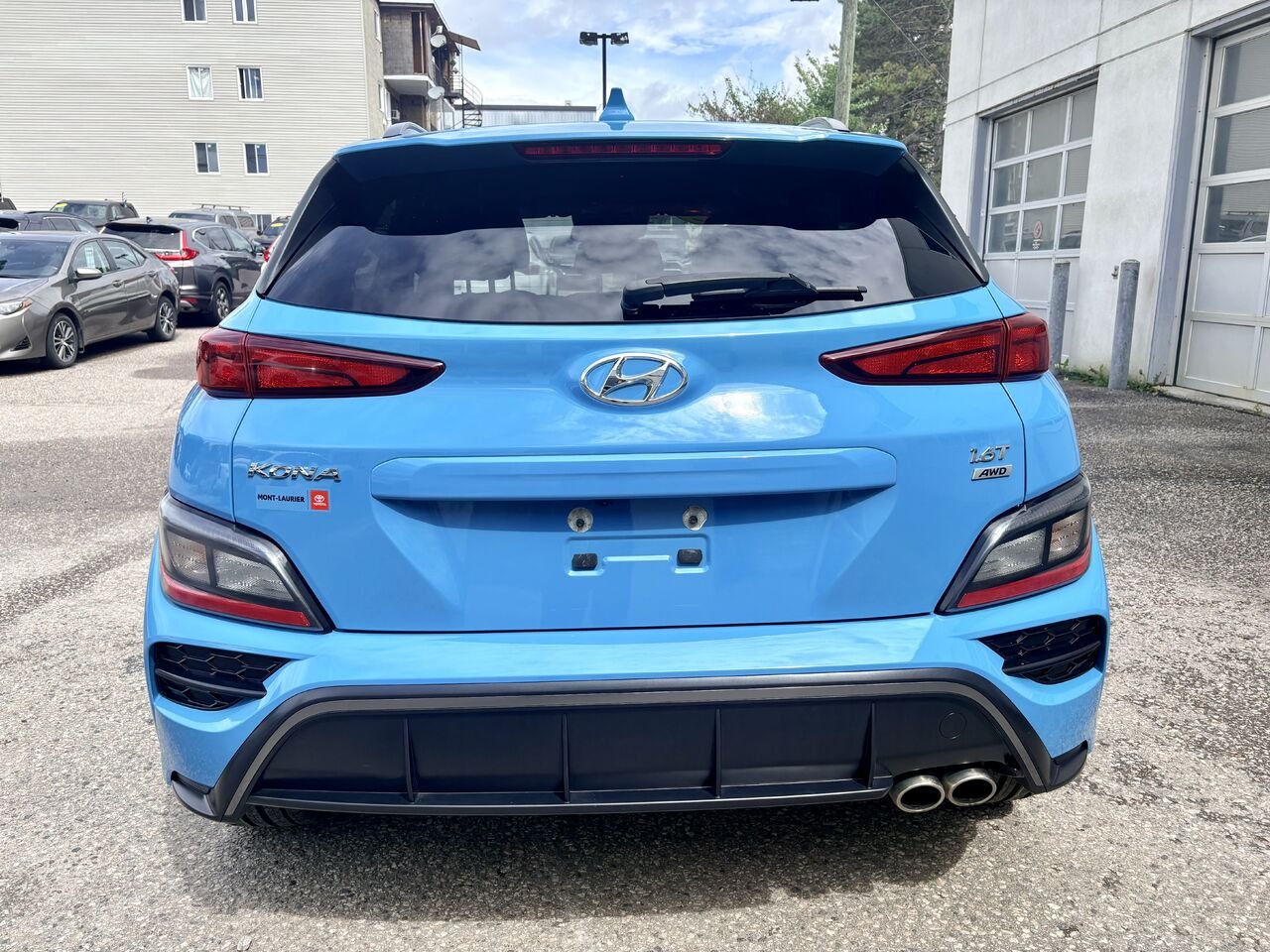 HYUNDAI KONA 2022 Bleu Mont-Laurier - photo #5