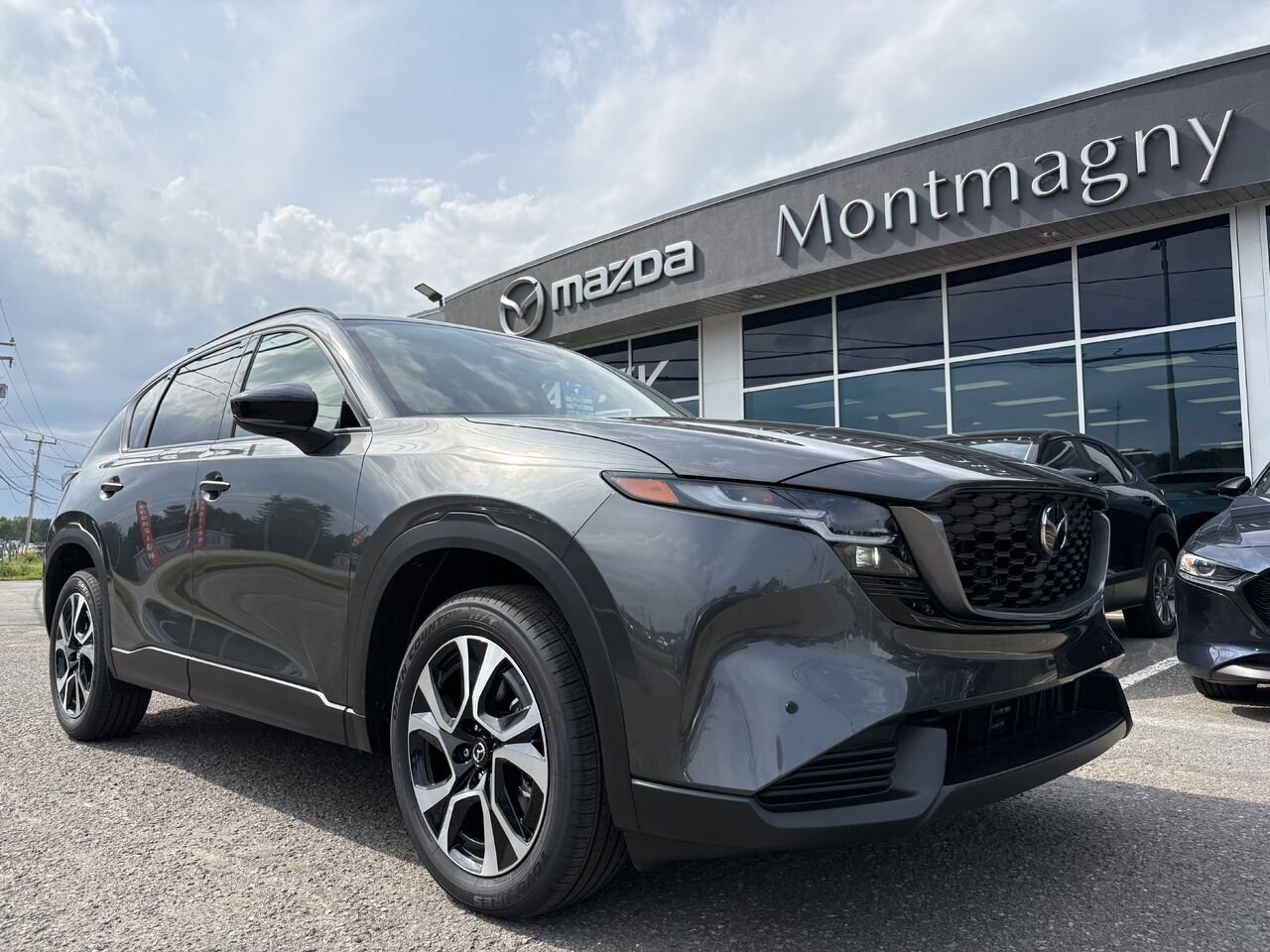 2026 MAZDA CX-5 GS TI Machine Grey Metallic Montmagny - photo #0
