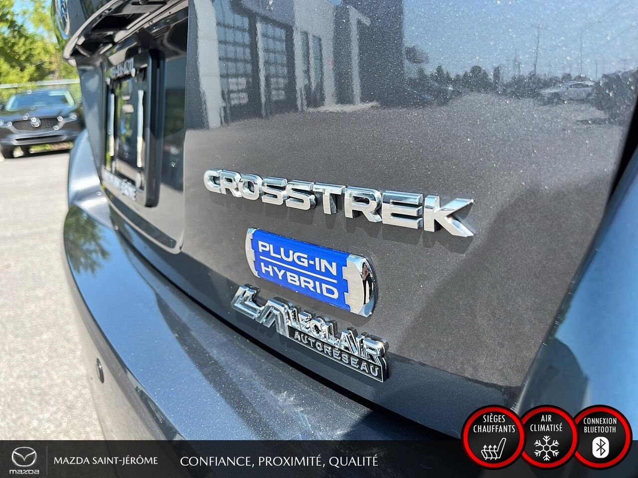 Subaru Crosstrek hybride rechargeable Limited HYBRIDE RECHARGEABLE | TOIT OUVRANT | AWD 2023 Gris Saint-Jérôme - photo #8
