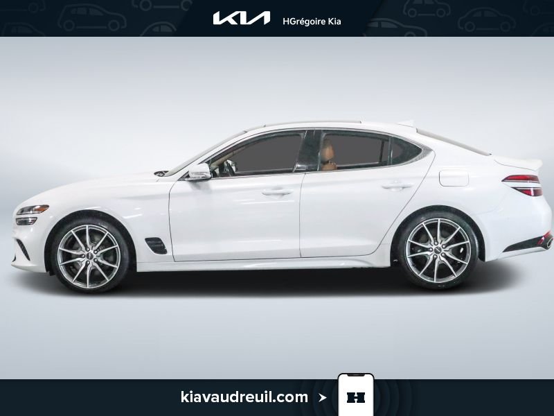 2022 Genesis G70 White Saint-Eustache - photo #3