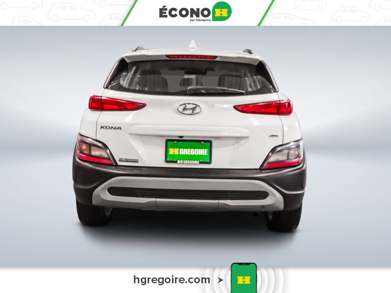 Hyundai Kona 822441 | Preferred AWD GR ÉLEC A/C BLUETOOTH CAMÉRA MAGS 2022 Blanc Laval - photo #6