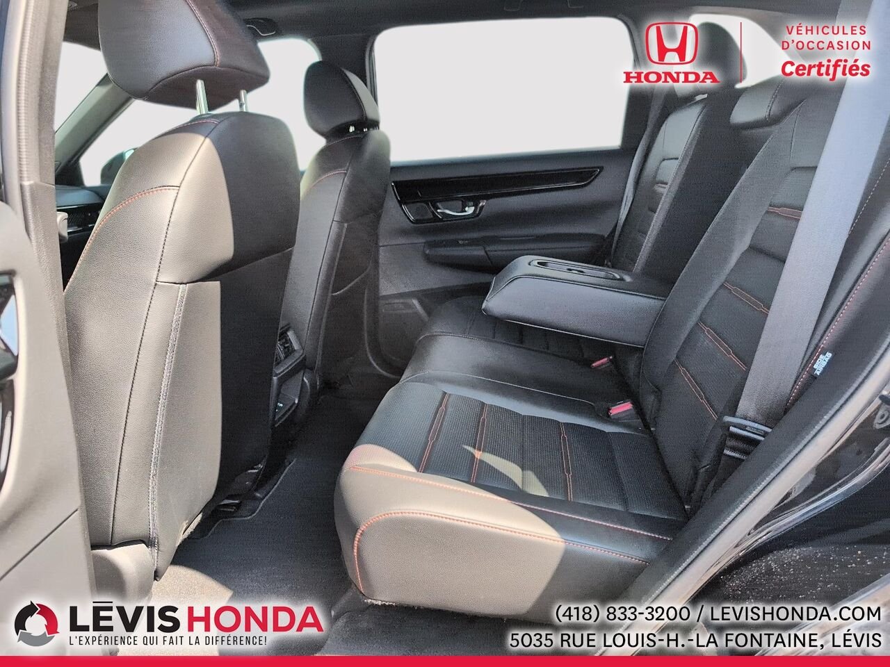 Honda CR-V Touring Hybride AWD Touring Traction Intégrale 2025 Noir Lévis - photo #17