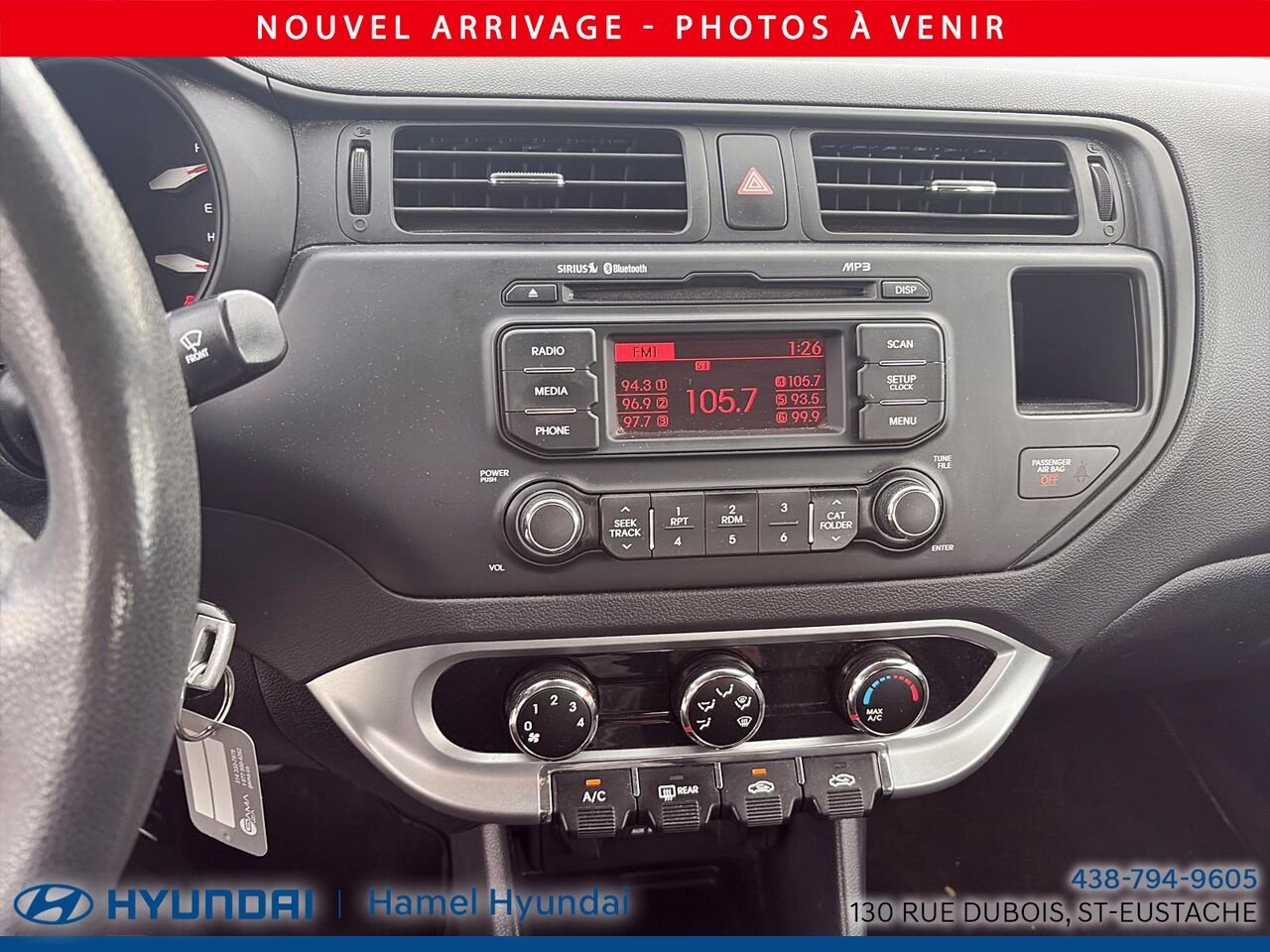 2015 Kia Rio Red Saint-Eustache - photo #8