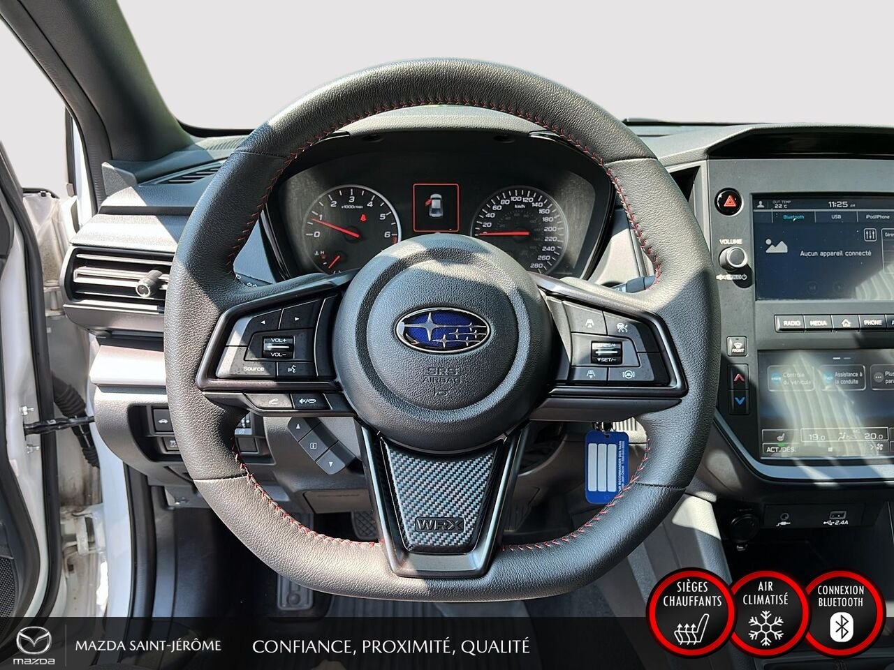 2024 Subaru WRX Manuelle | 1 PROPRIO | CLEAN CARFAX | AWD White Saint-Jérôme - photo #13