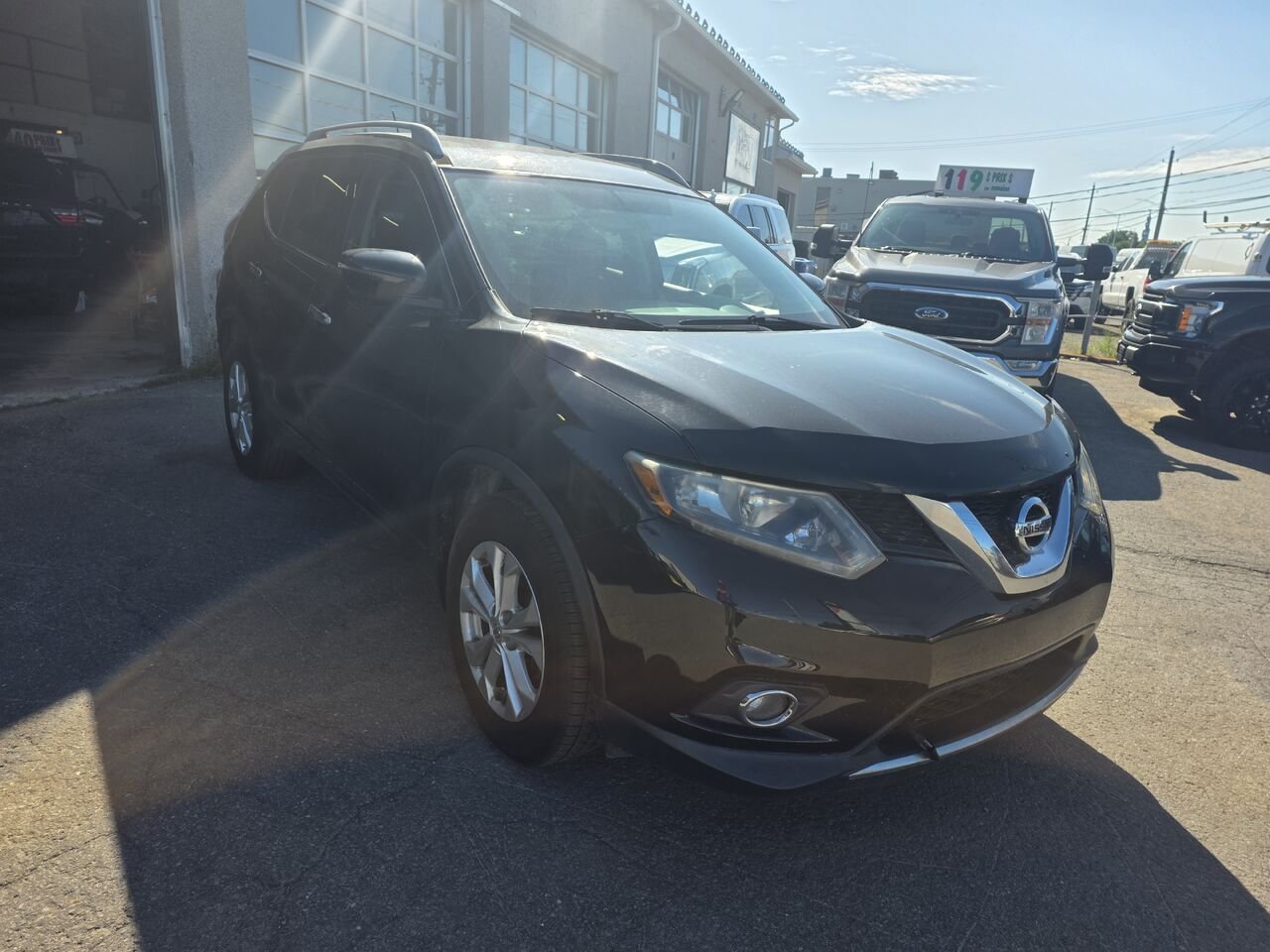 2016 Nissan Rogue Black  - photo #7