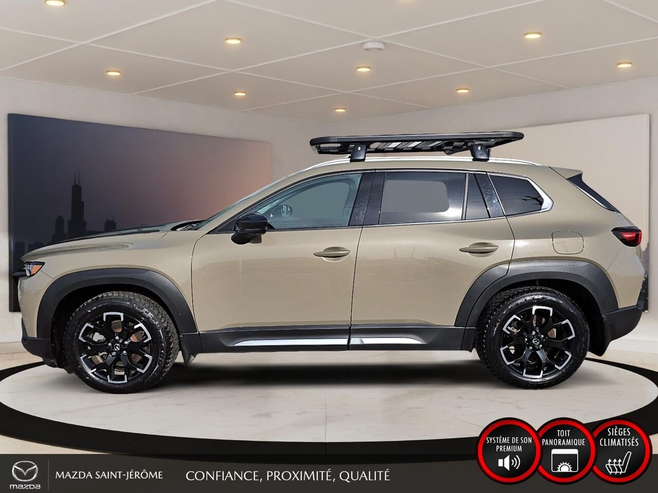 Mazda CX-50 Édition Meridian | TOIT PANORAMIQUE | CUIR | AWD | 2024 Beige Saint-Jérôme - photo #10